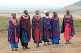 Хор масайских женщин