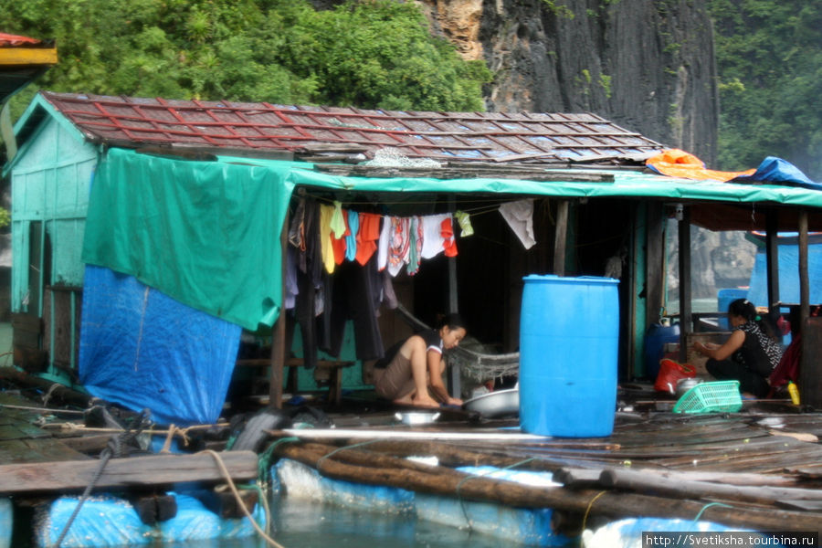 Плавучая деревня Халонг бухта, Вьетнам