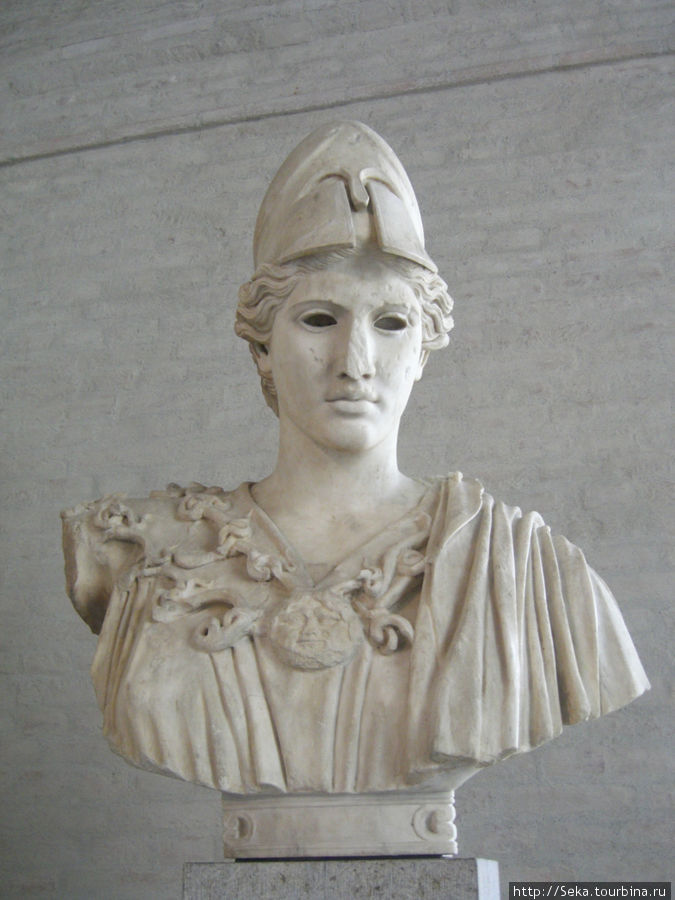 Бюст Афины, ок. 430-420 г. до н.э. Мюнхен, Германия