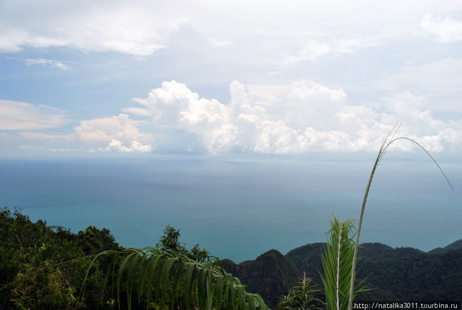Вид с 700 метров. Лангкави остров, Малайзия