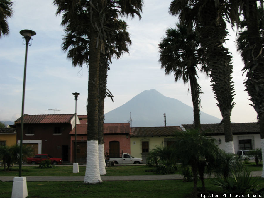 центральная площадь Антигуа Антигуа, Гватемала