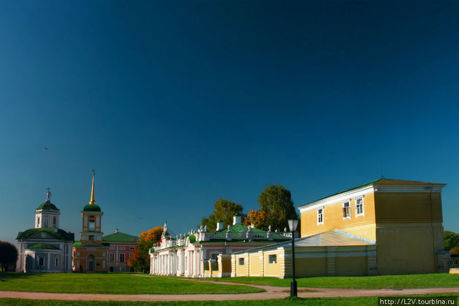 Кусково в сентябре Москва, Россия