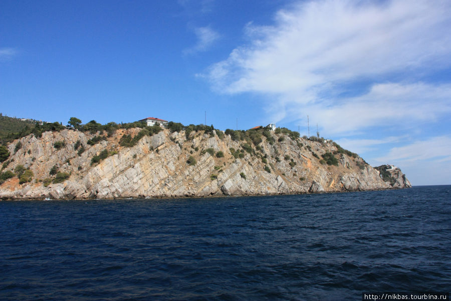 Прогулка на катере от Алупки  до Ласточкиного гнезда Ялта, Россия