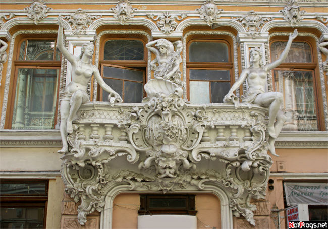 Балкон в Пассаже Одесса, Украина