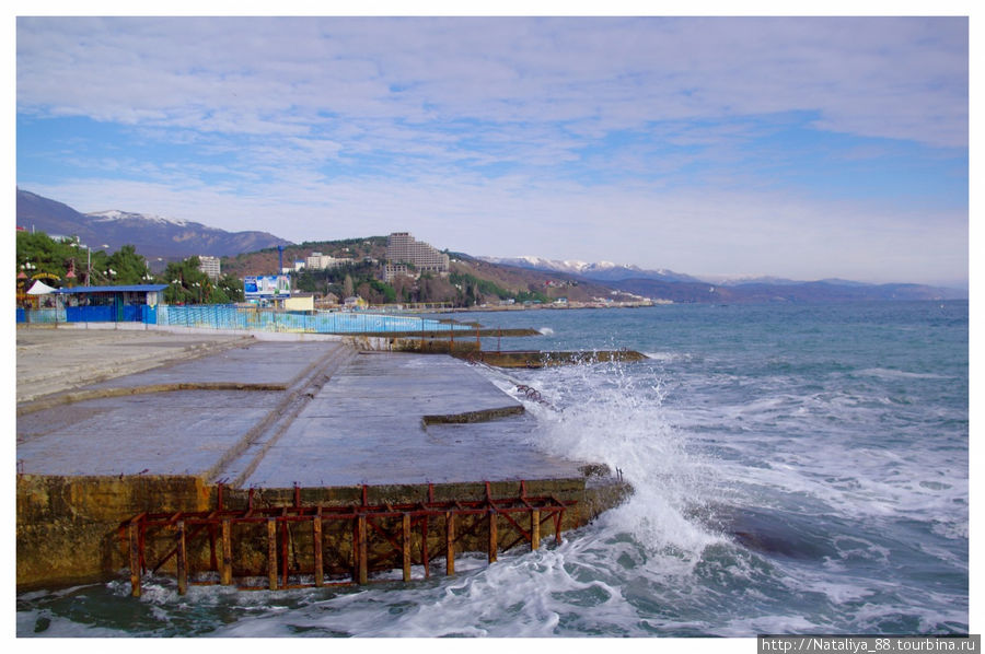 Зимняя Алушта_Январь 2011 Алушта, Россия