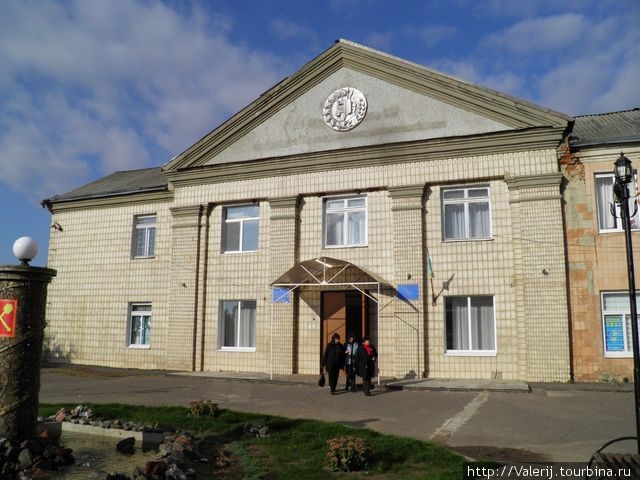 Сельский клуб, где проводится театрализованное действие Полтавская область, Украина