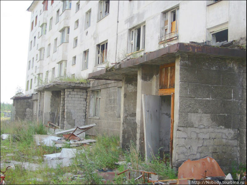 Мёртвый город Кадыкчан Кадыкчан, Россия