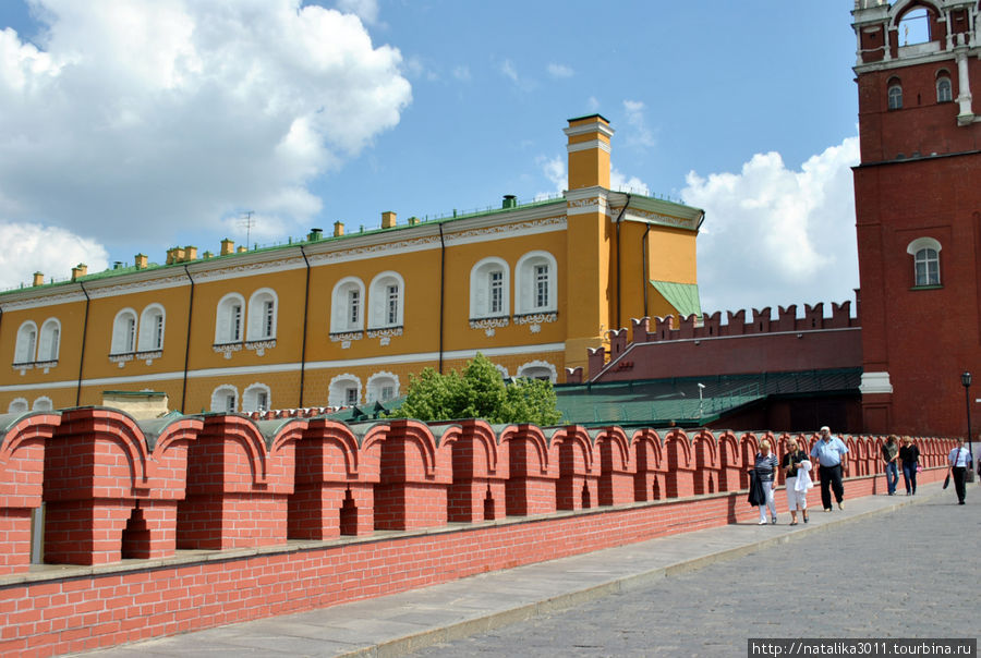 Троицкие ворота в Кремль Москва, Россия