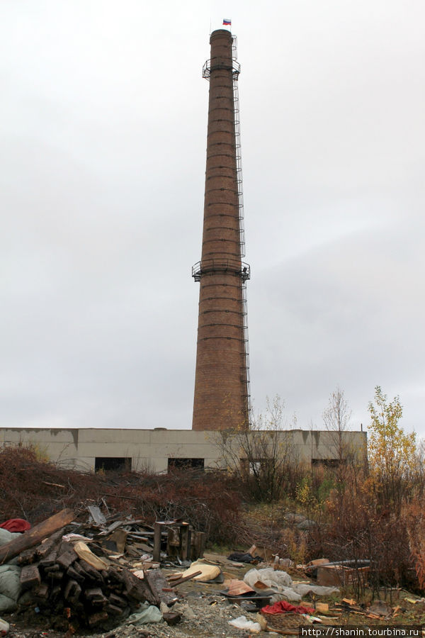 Руины ТЭЦ Молочный, Россия