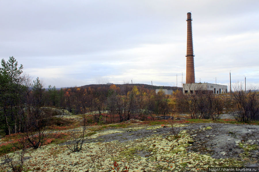 Руины ТЭЦ Молочный, Россия