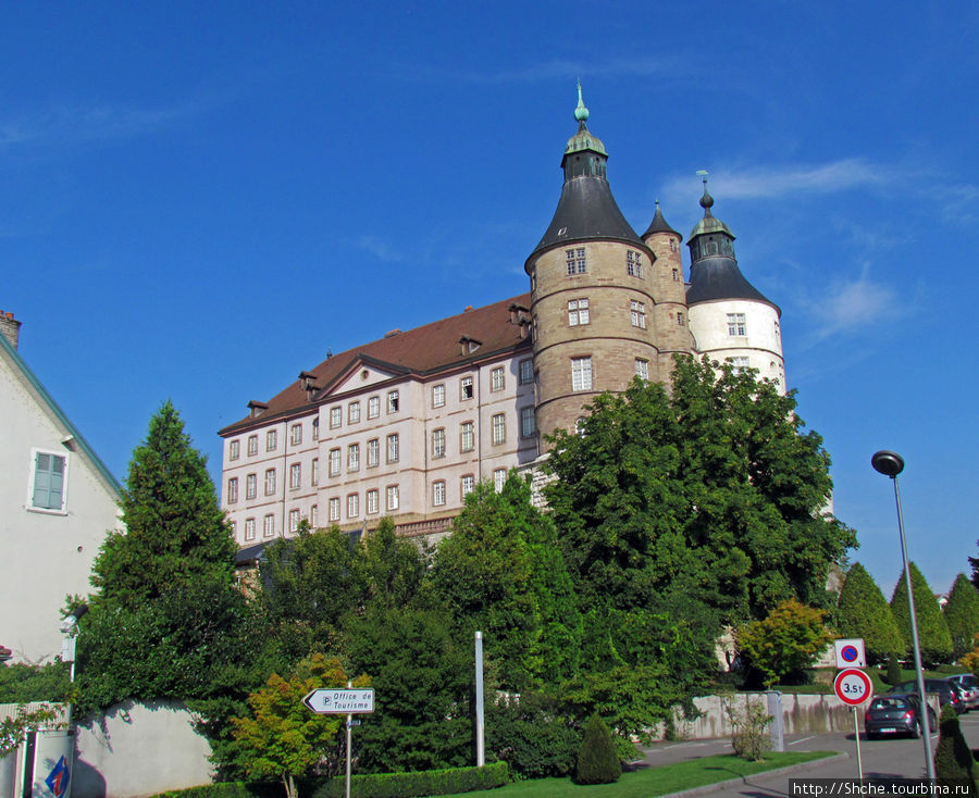 Chateau de Montbéliard, the castle of the Dukes of Württemberg