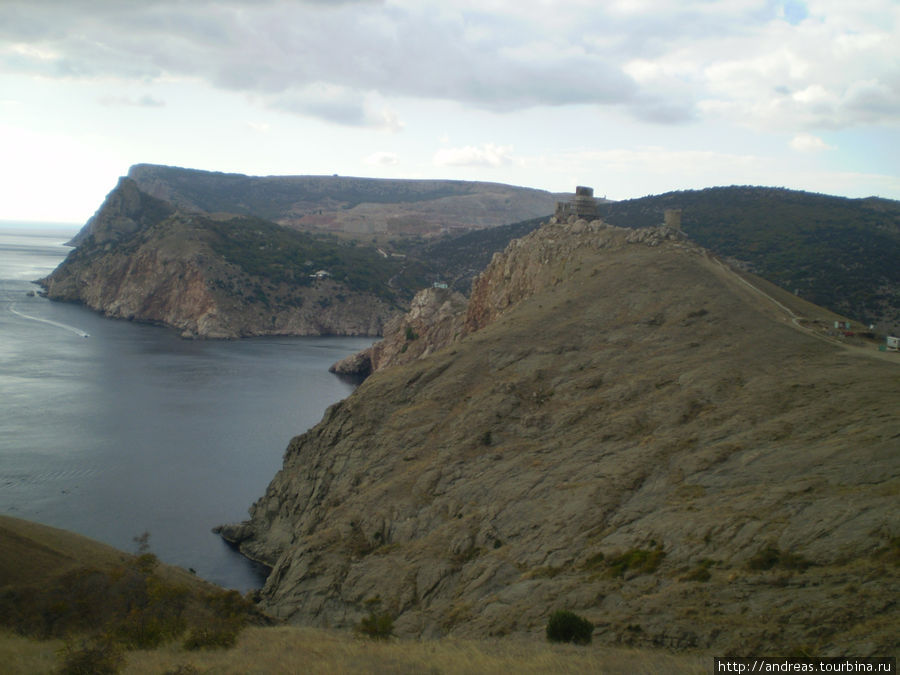 Вид на мыс Фиолент Балаклава, Россия