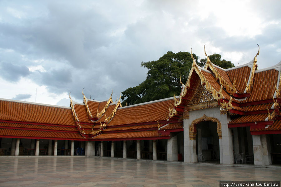 Мраморный храм в Бангкоке Бангкок, Таиланд
