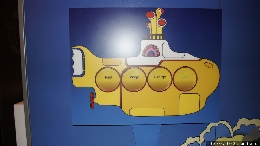 Желтая подводная лодка. Ливерпуль, Великобритания