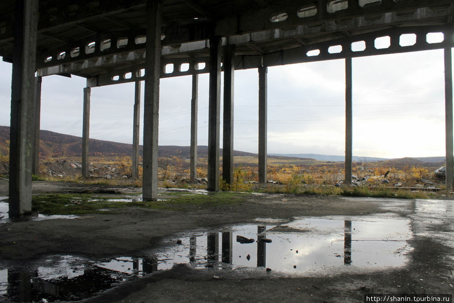 Руины завода - готовый полигон Молочный, Россия