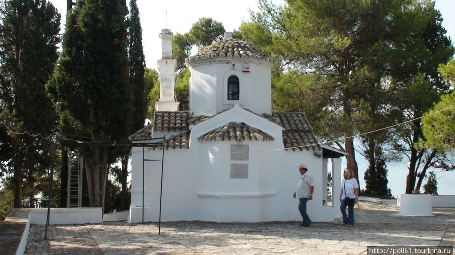 Монастырь Пантократор Канони, остров Корфу, Греция