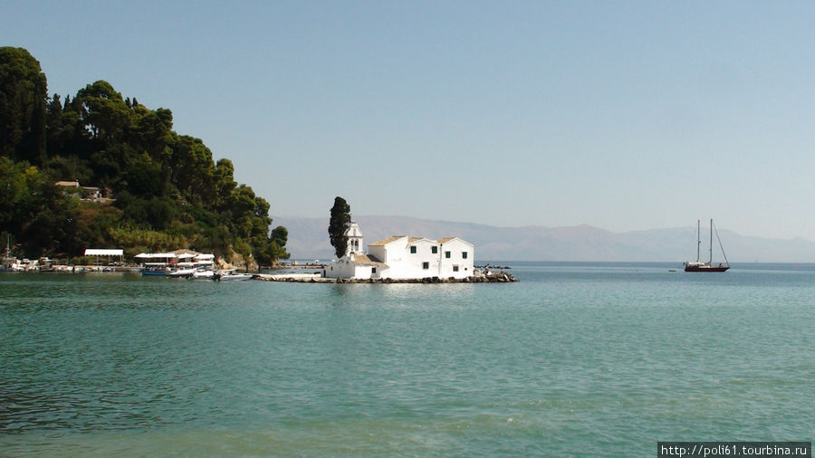 Влахерна Канони, остров Корфу, Греция