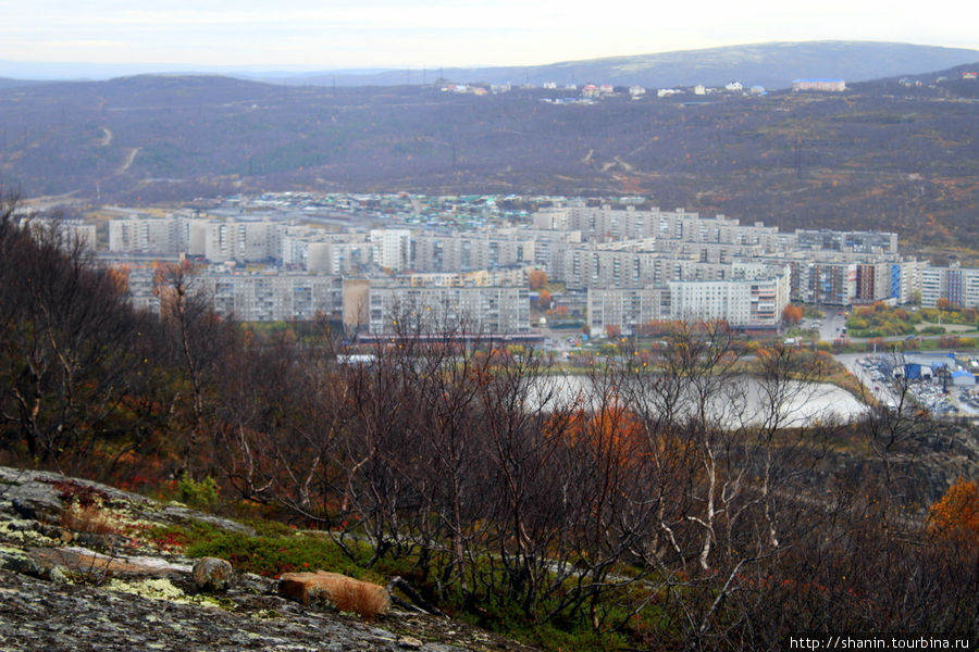 На южной окраине города Мурманск, Россия