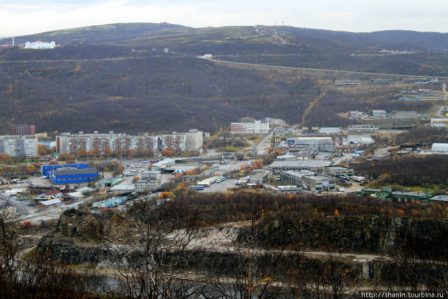 На южной окраине города Мурманск, Россия