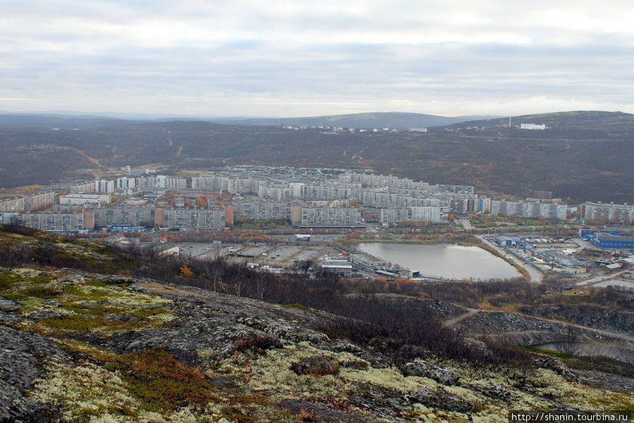 Сопка с метеостанцией Мурманск, Россия