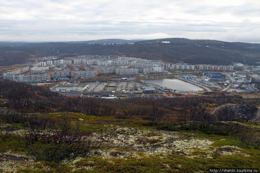 Сопка с метеостанцией Мурманск, Россия