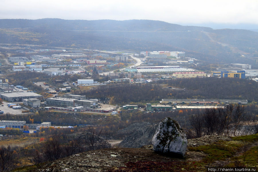 Сопка с метеостанцией Мурманск, Россия