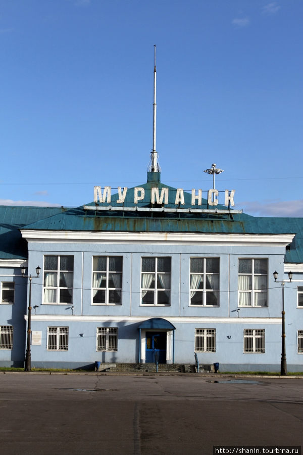 Морской порт Мурманск, Россия