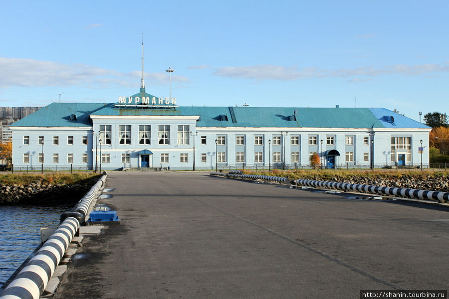 Морской порт Мурманск, Россия