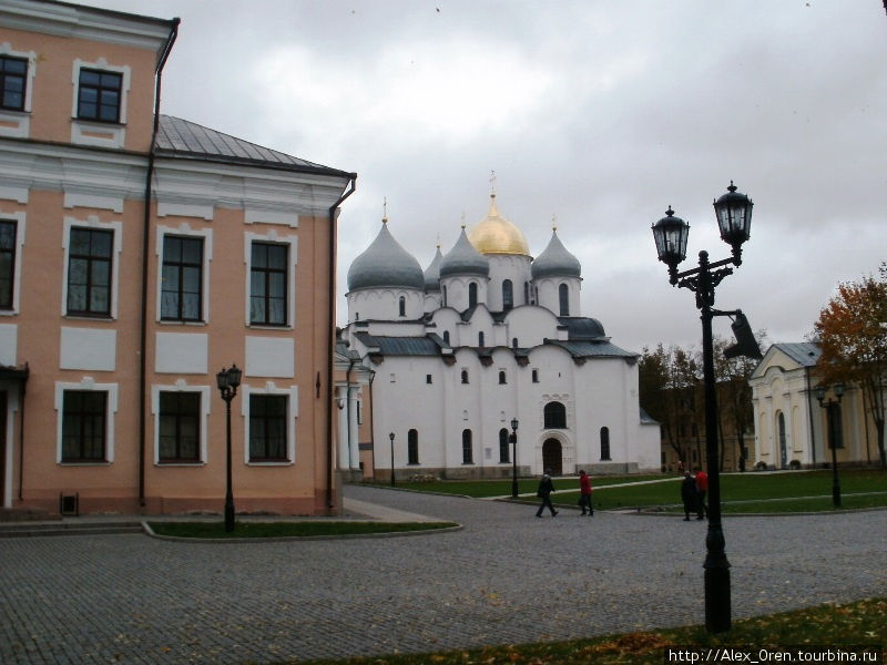 Золотая осень в Новгороде Великий Новгород, Россия