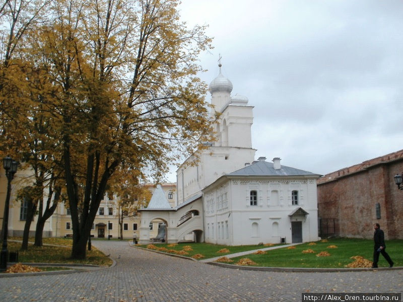 Золотая осень в Новгороде Великий Новгород, Россия