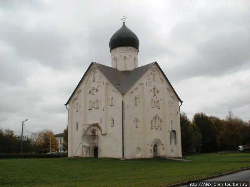 Церковь Спаса Преображения на Ильине (1374 год) Великий Новгород, Россия