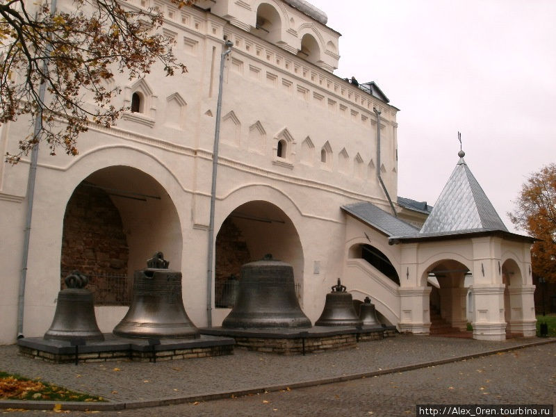 Золотая осень в Новгороде Великий Новгород, Россия