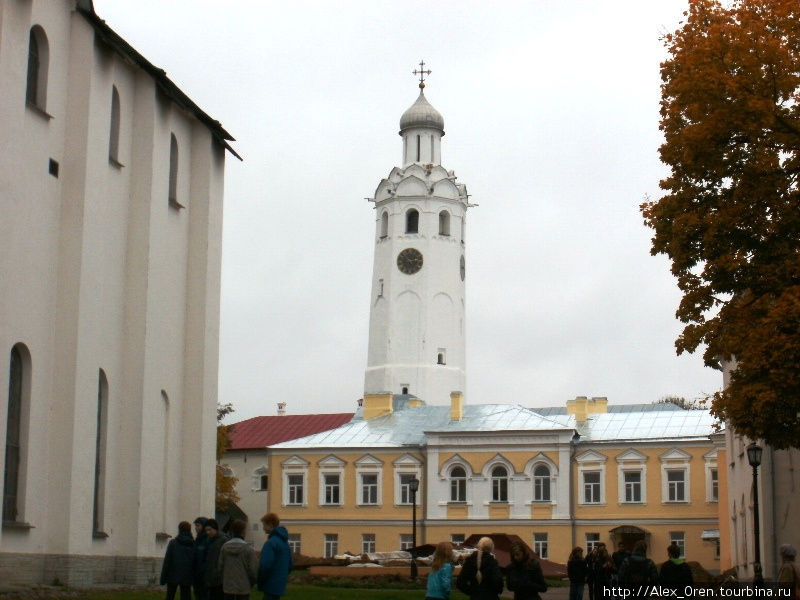 Золотая осень в Новгороде Великий Новгород, Россия