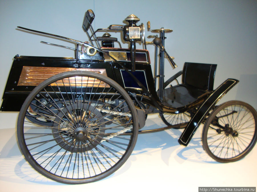 1894. Benz Motor-Velociped. Максимальная скорость 20 км/ч Штутгарт, Германия