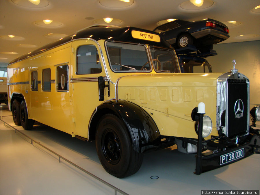 1938. Mercedes-Benz O 10000 mobiles Postamt. Максимальная скорость 65 км/ч. Штутгарт, Германия