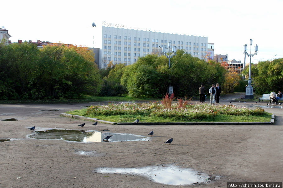 Площадь Пять Углов Мурманск, Россия