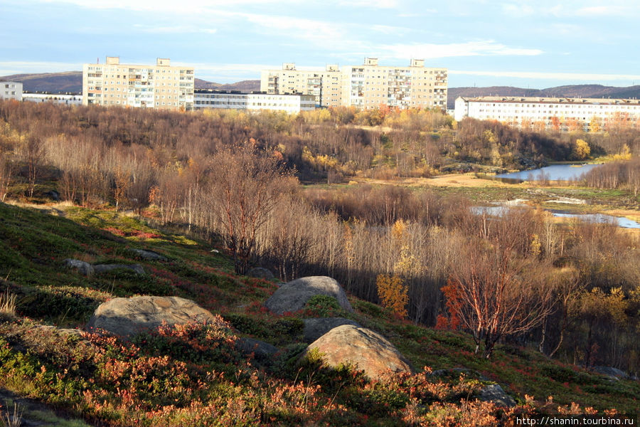 Семеновское озеро Мурманск, Россия