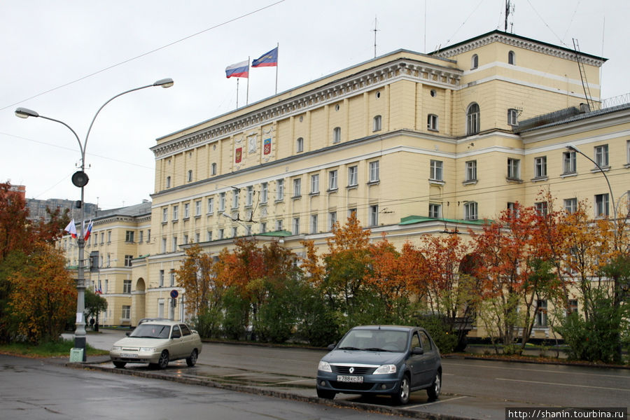 Здание правительства Мурманской области Мурманск, Россия