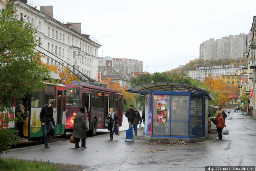 Старый центр Мурманск, Россия