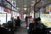 В троллейбусе