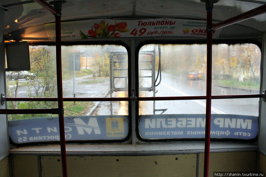 В троллейбусе Мурманск, Россия