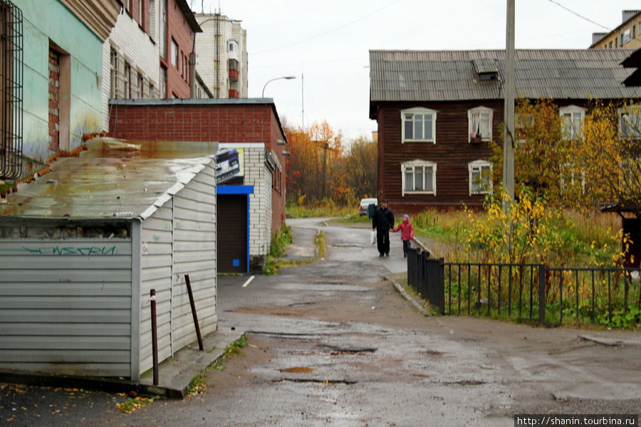 Старый центр Мурманск, Россия