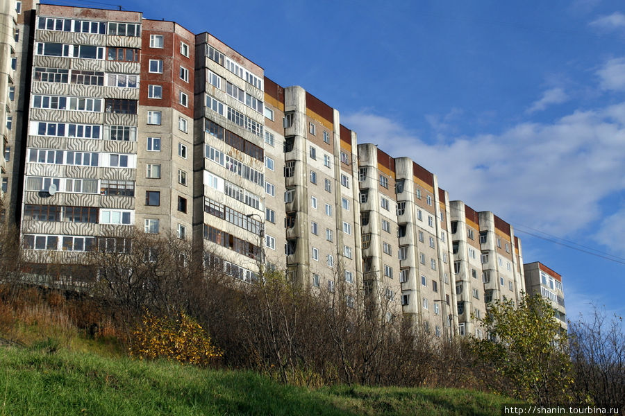 Улица Челюскинцев Мурманск, Россия