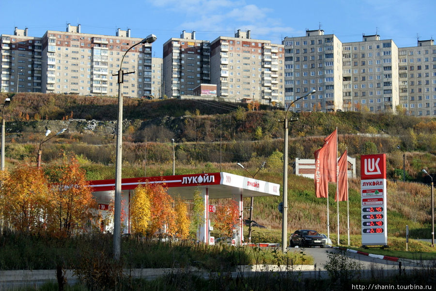 Улица Челюскинцев Мурманск, Россия