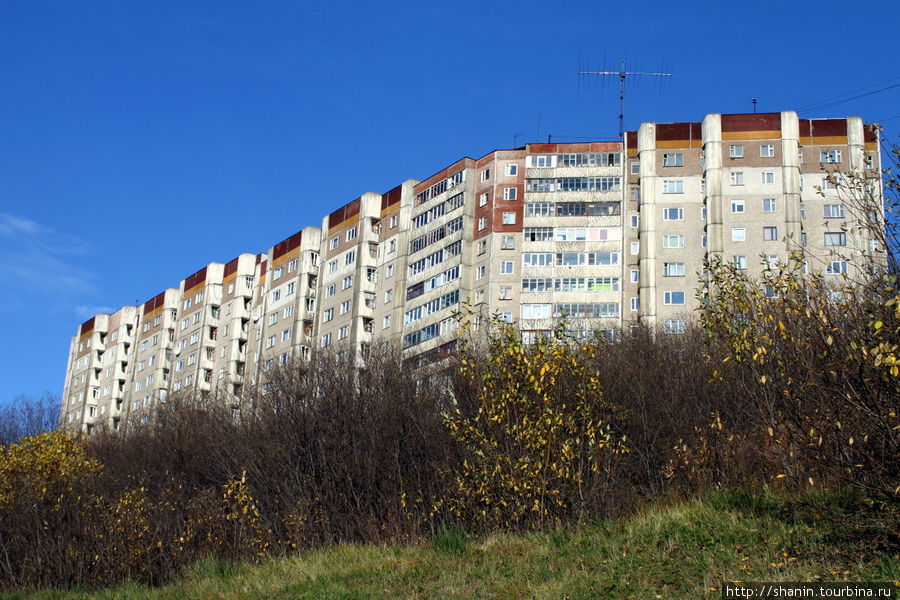 Улица Челюскинцев Мурманск, Россия