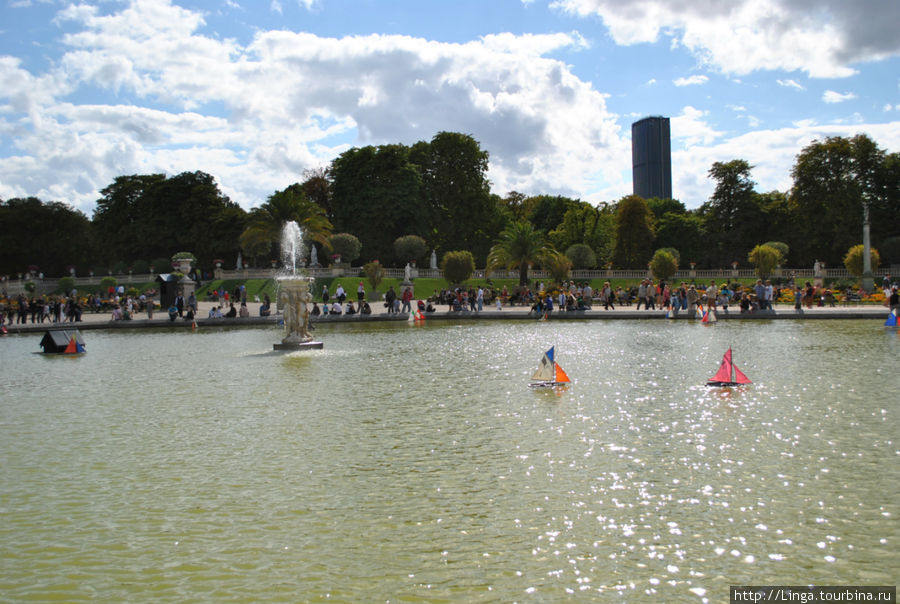 Островок неги и умиротворения - Люксембургский сад Париж, Франция