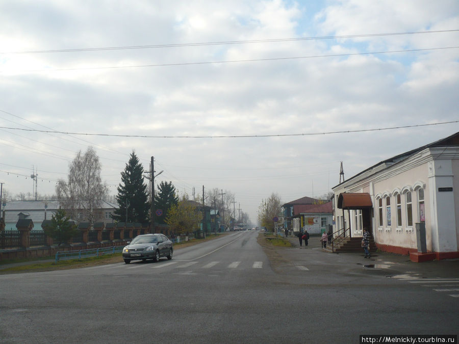 Бывшая столица Енисейской губернии Енисейск, Россия