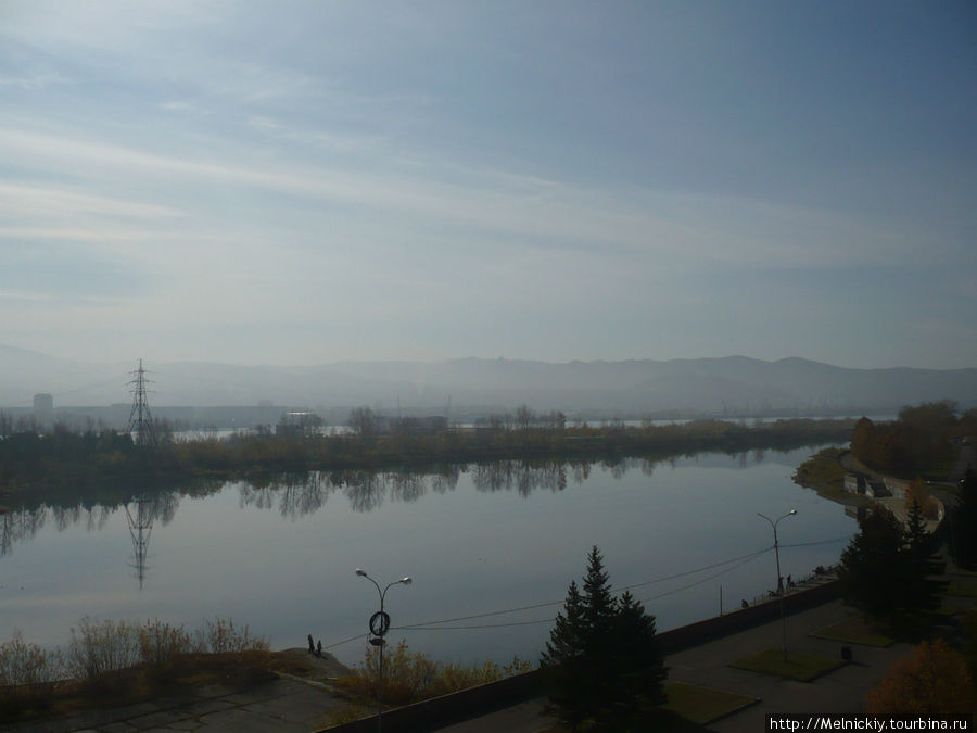 Красноярск с высоты птичьего полета Красноярск, Россия