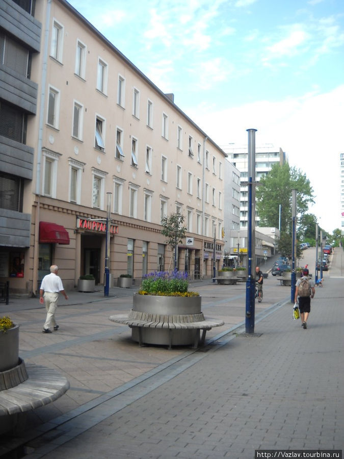 Центральная улица Лахти, Финляндия