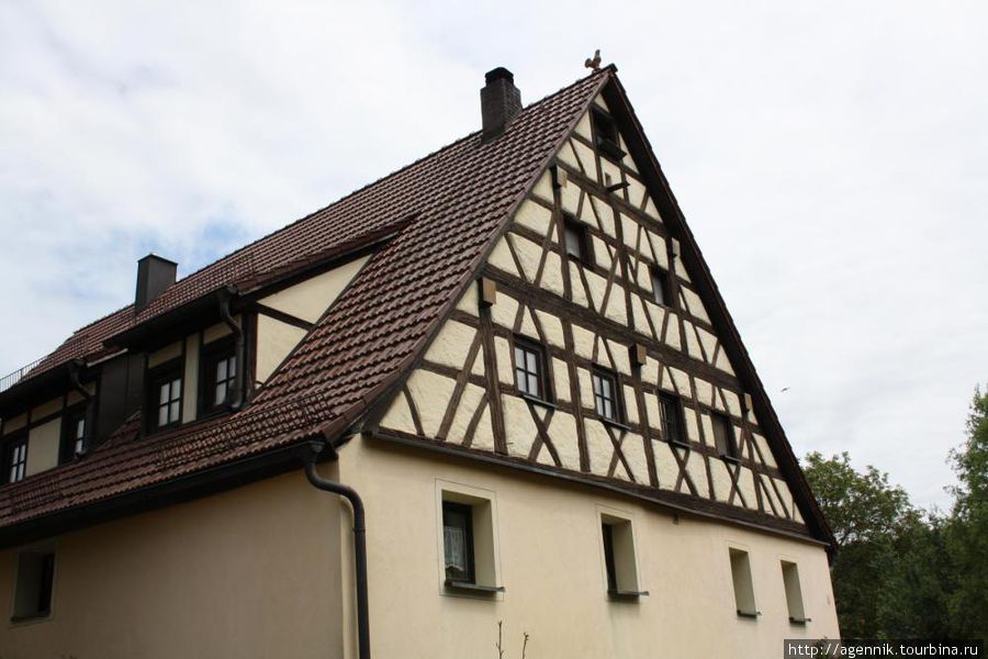 А это уже жилой дом Вайсеноэ, Германия